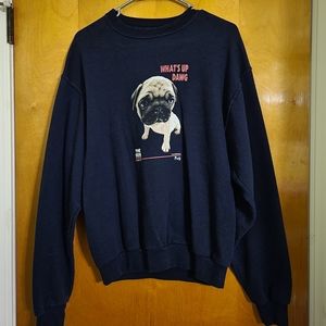 THE DOG Pug sweatshirt